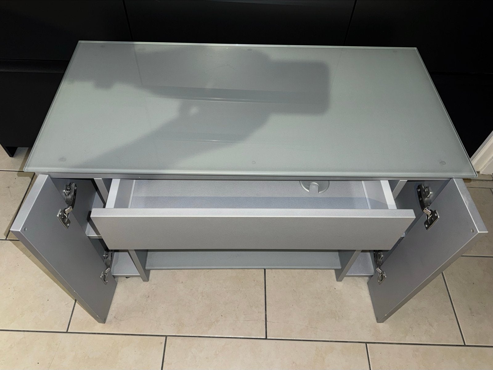 Audiomeubel Aldenkamp Model Q7087 - 62x88x43 cm, Huis en Inrichting, Woonaccessoires | Cd- en Dvd-rekken, Ophalen, Gebruikt, Overige materialen