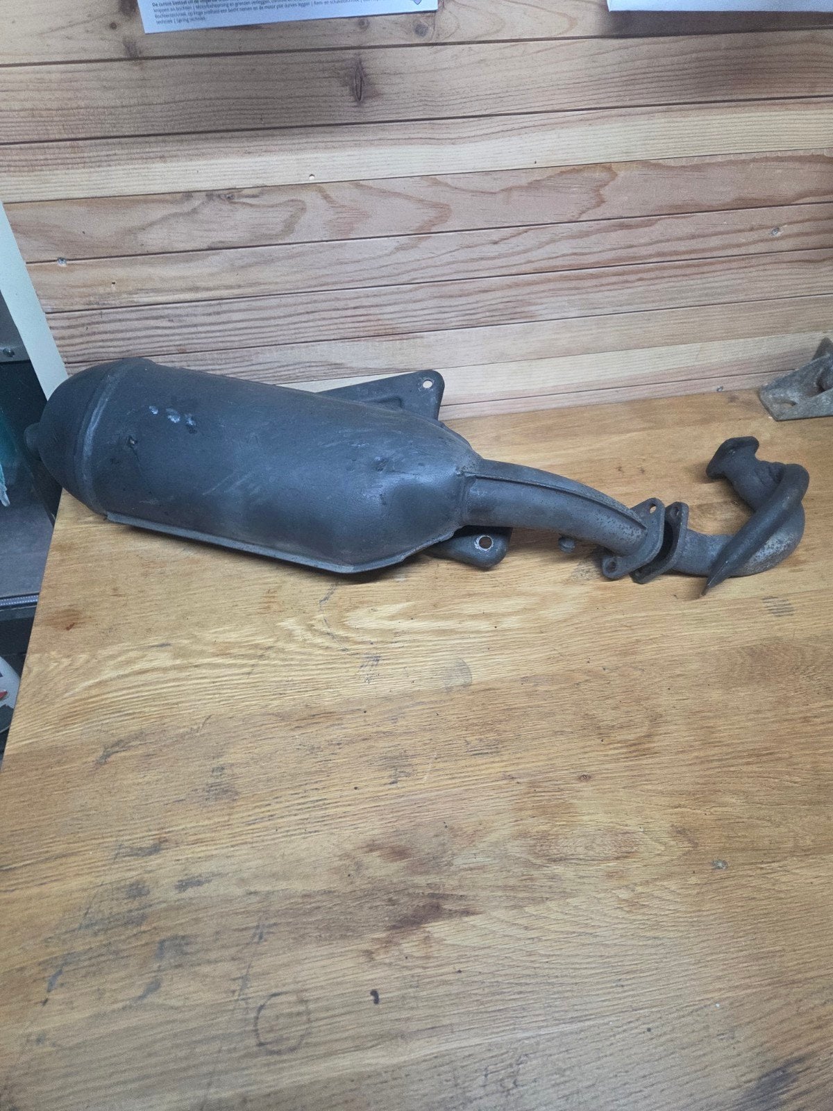 SM02 Uitlaat 125cc, Ophalen of Verzenden, Gebruikt, Uitlaat