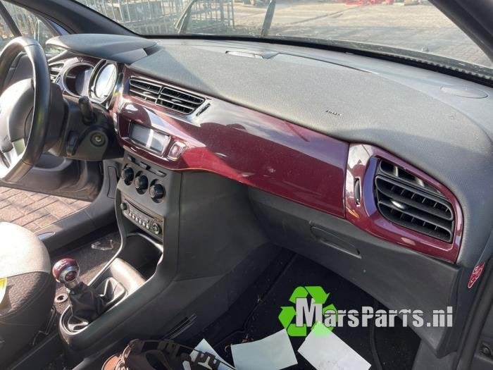 Kontaktslot + Sleutel van een Citroen DS3, Gebruikt, -, Ophalen of Verzenden, -