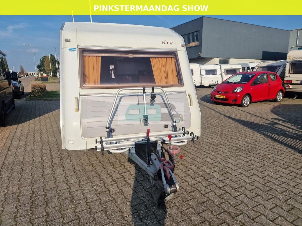 Kip greyline 50TDB (bj 2000), Caravans en Kamperen, Caravans, Kip, Bedrijf, Schokbreker, 6 tot 7 meter