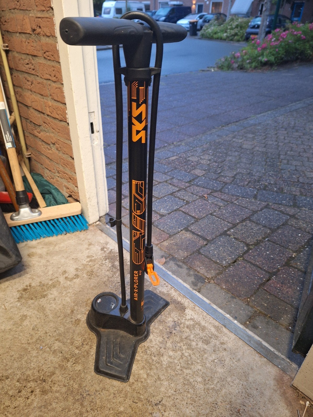 sks air-x digi hoge druk fietspomp, Ophalen of Verzenden, Drukmeter, Zo goed als nieuw