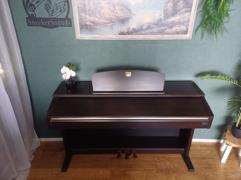 Yamaha CLP-120- digitale piano-Gratis bezorging!, Gebruikt, Bruin, ., Digitaal