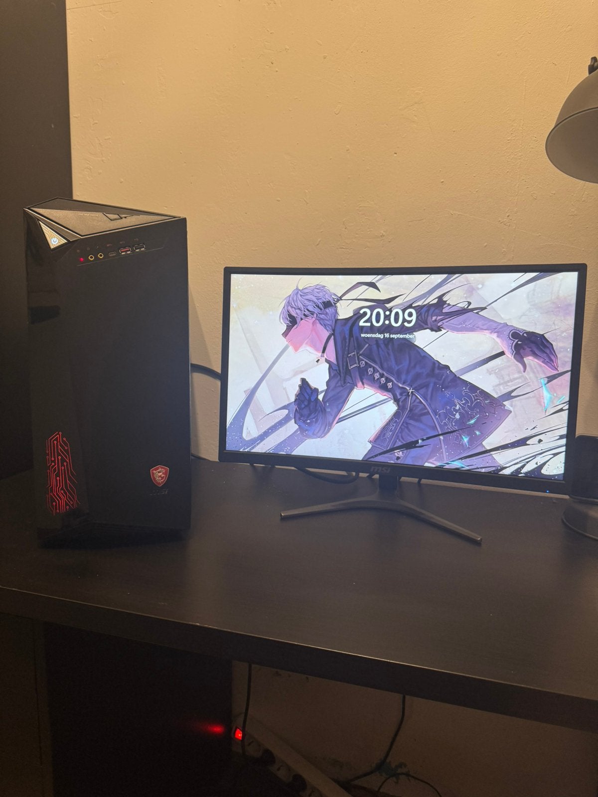 MSI Gaming PC +  MSI Scherm, Ophalen, Gebruikt, Gaming, SSD