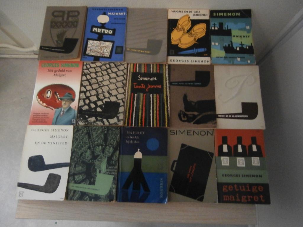 Georges Simenon., Boeken, Detectives, Gelezen, Ophalen of Verzenden
