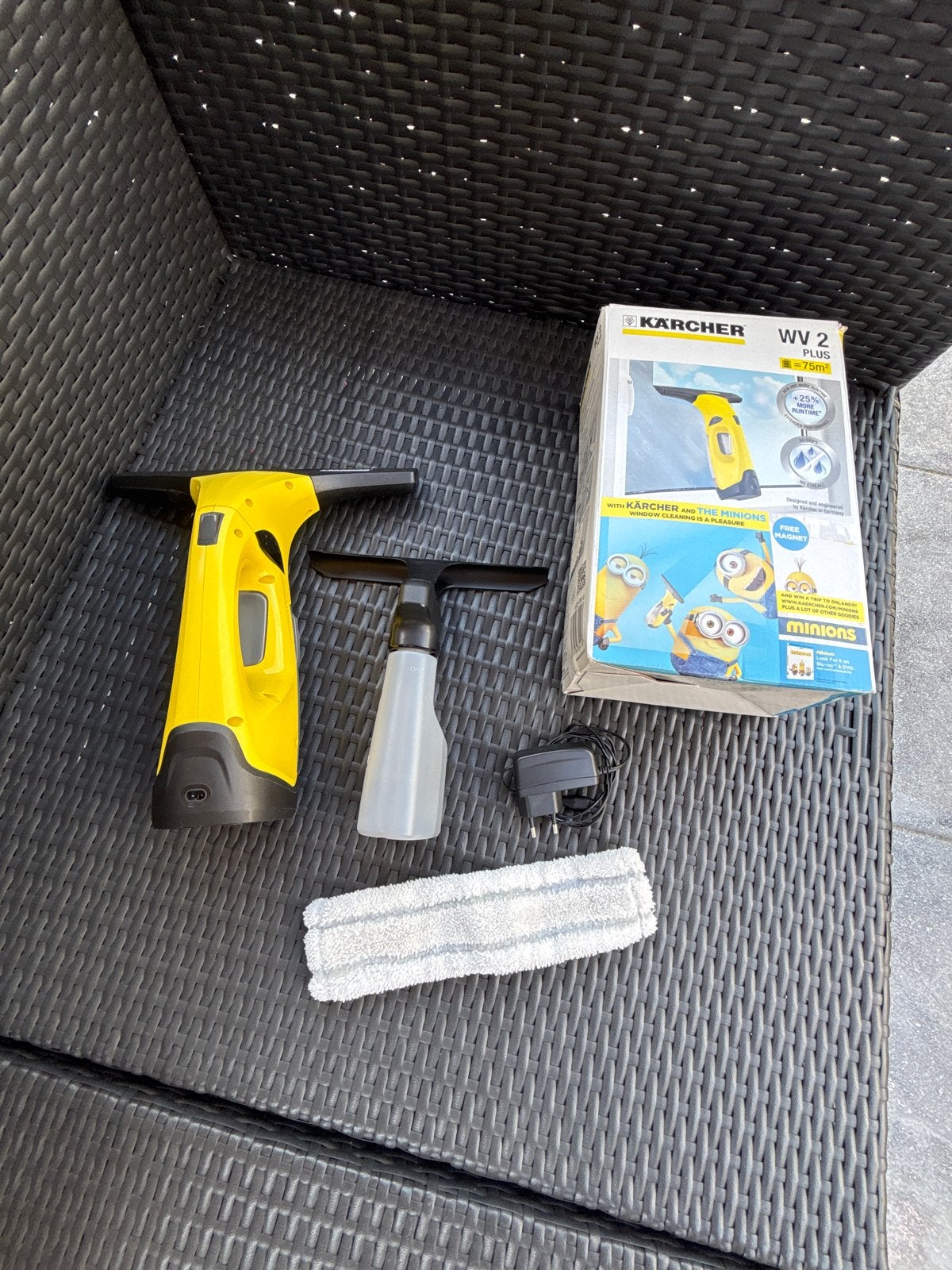 Kärcher WV 2 Plus Minions Edition Raamwisser, Ophalen, Raamwisser of Trekker