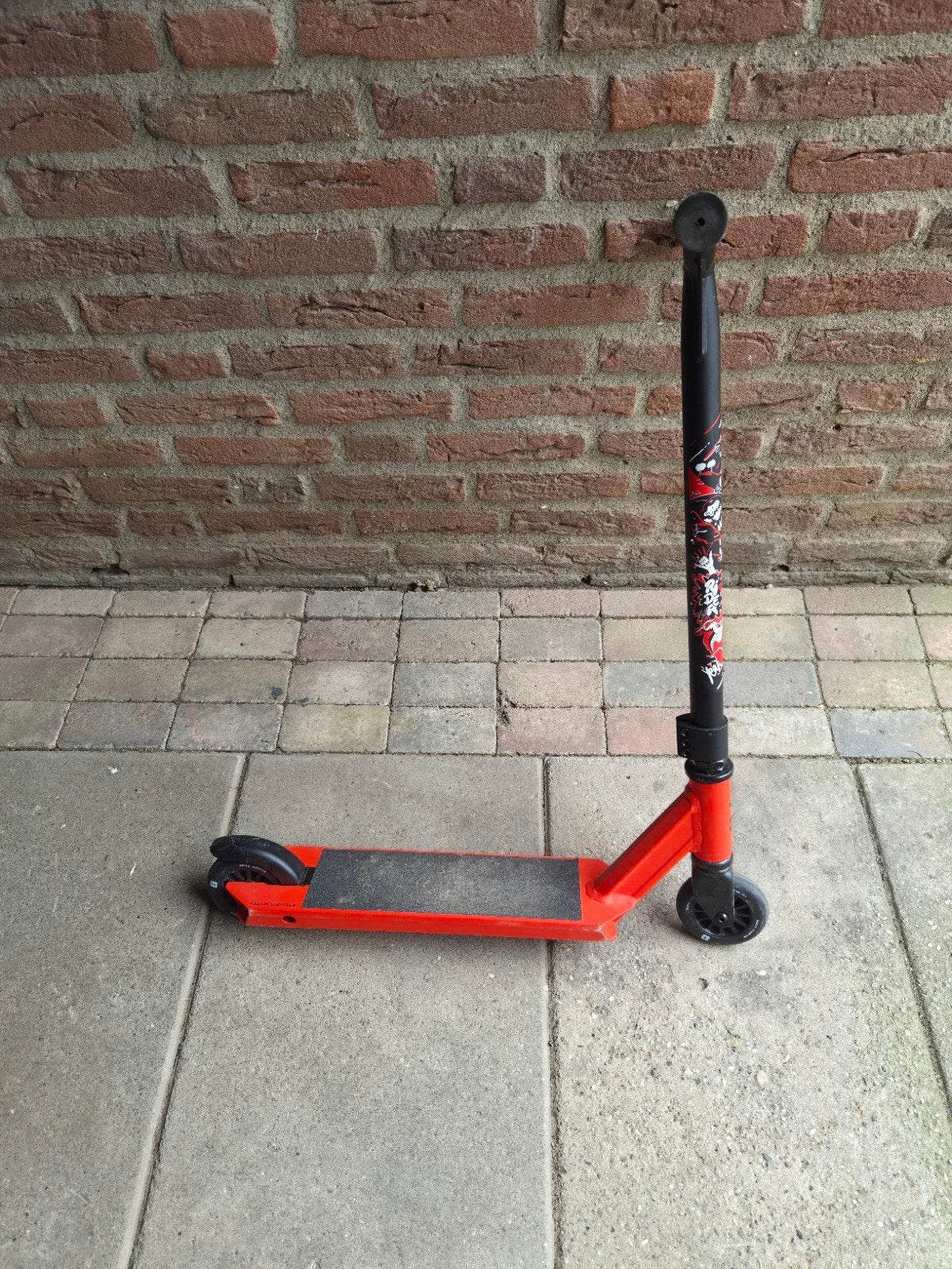 Stuntstep rood - Goede staat, Ophalen of Verzenden, Gebruikt, Gewone step