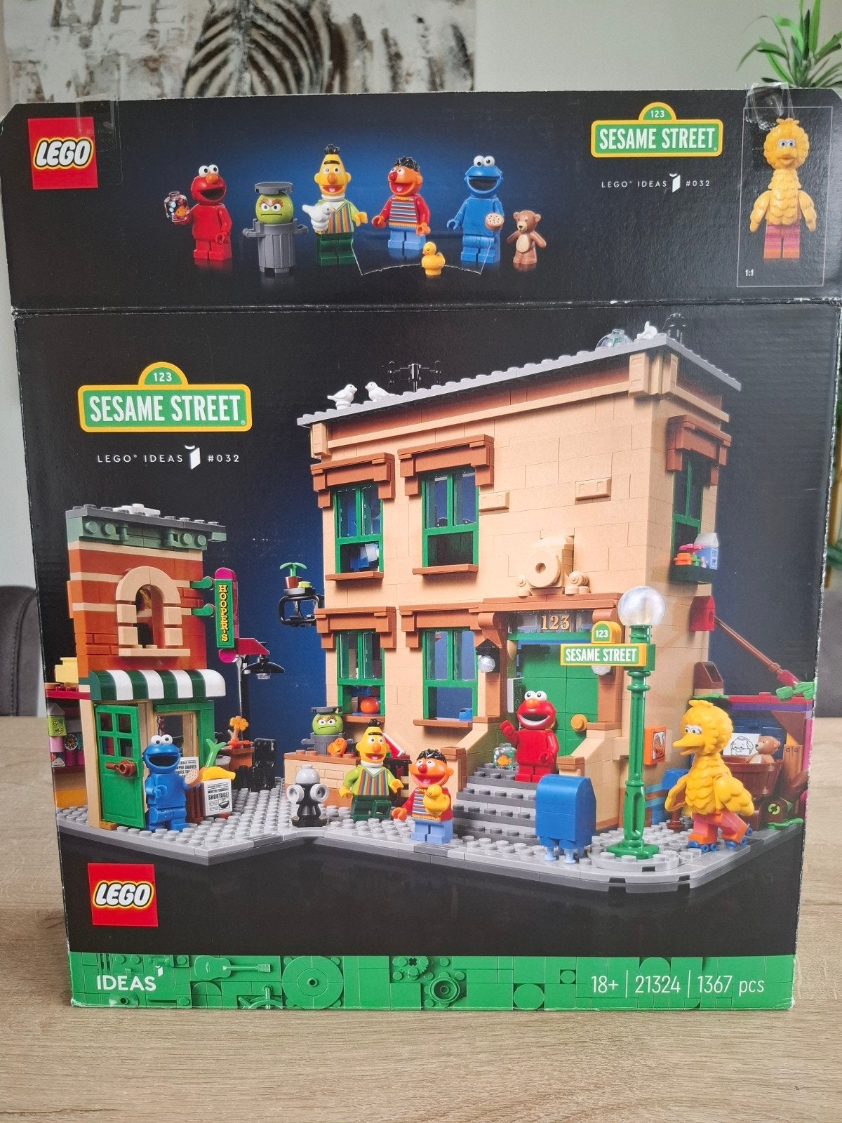 LEGO Ideas 123 Sesame Street setnummer 21324, Ophalen, Lego, Compleet, Complete set