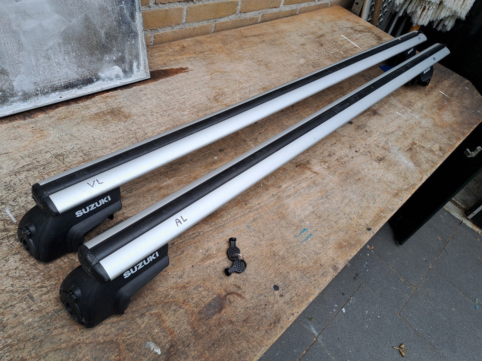 Suzuki Vitara 2008 dakdragers met sleutels, Ophalen of Verzenden, Gebruikt