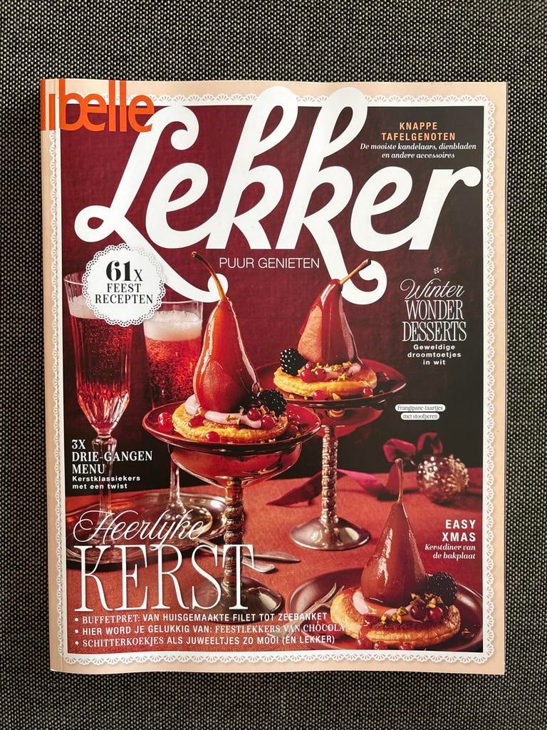 Libelle Lekker: Heerlijke Kerst - Feestelijke Recepten, Ophalen of Verzenden, Nieuw