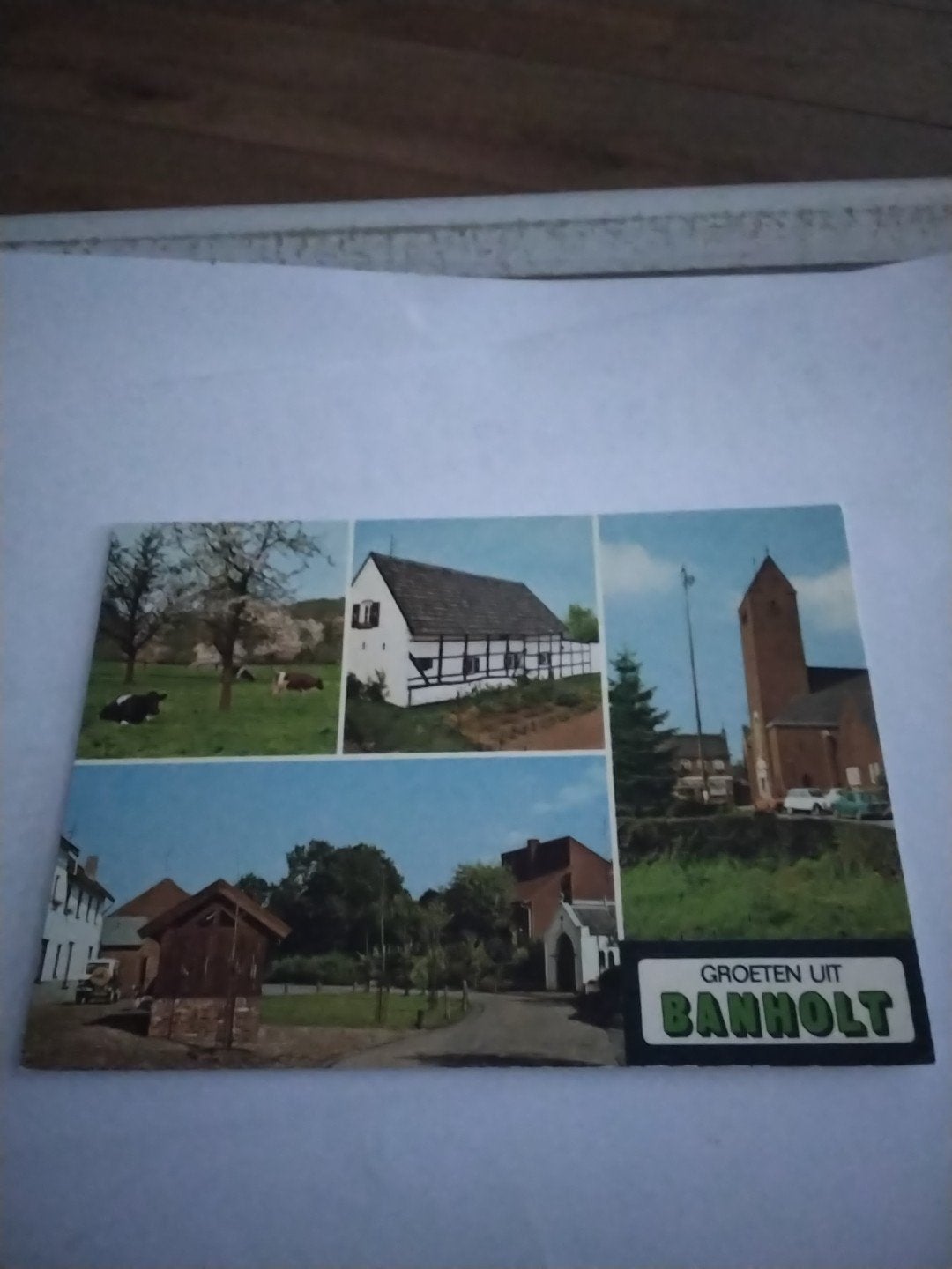Oude Ansichtkaart Groeten uit Banholt - Limburg, Ophalen of Verzenden, 1960 tot 1980, Ongelopen, Limburg