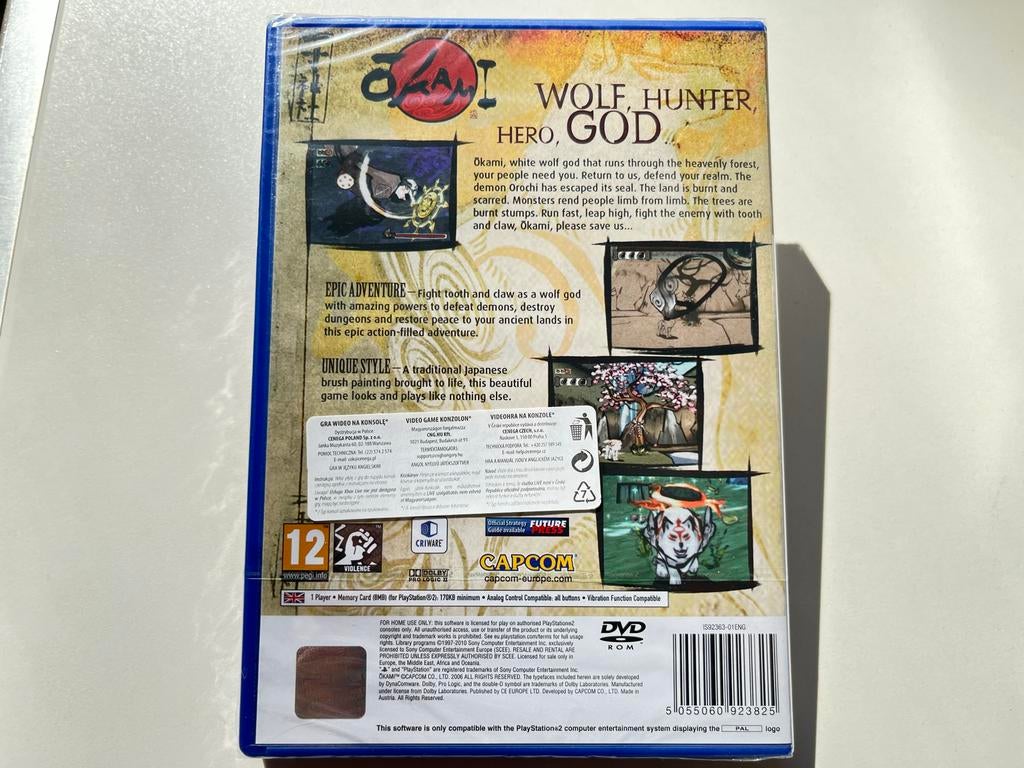 Okami PlayStation 2 nieuw geseald, Avontuur en Actie, Gebruikt, T, Ophalen of Verzenden