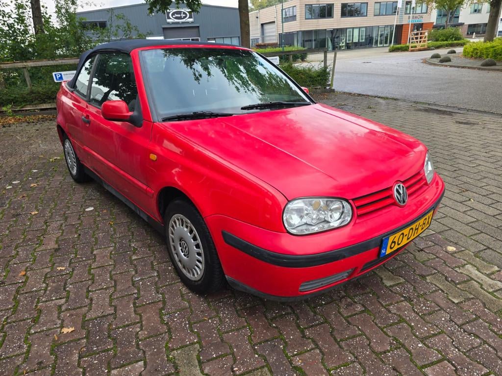 Volkswagen Golf Cabriolet (bj 1999), Auto's, Cabriolet, Origineel Nederlands, Bedrijf, Handgeschakeld