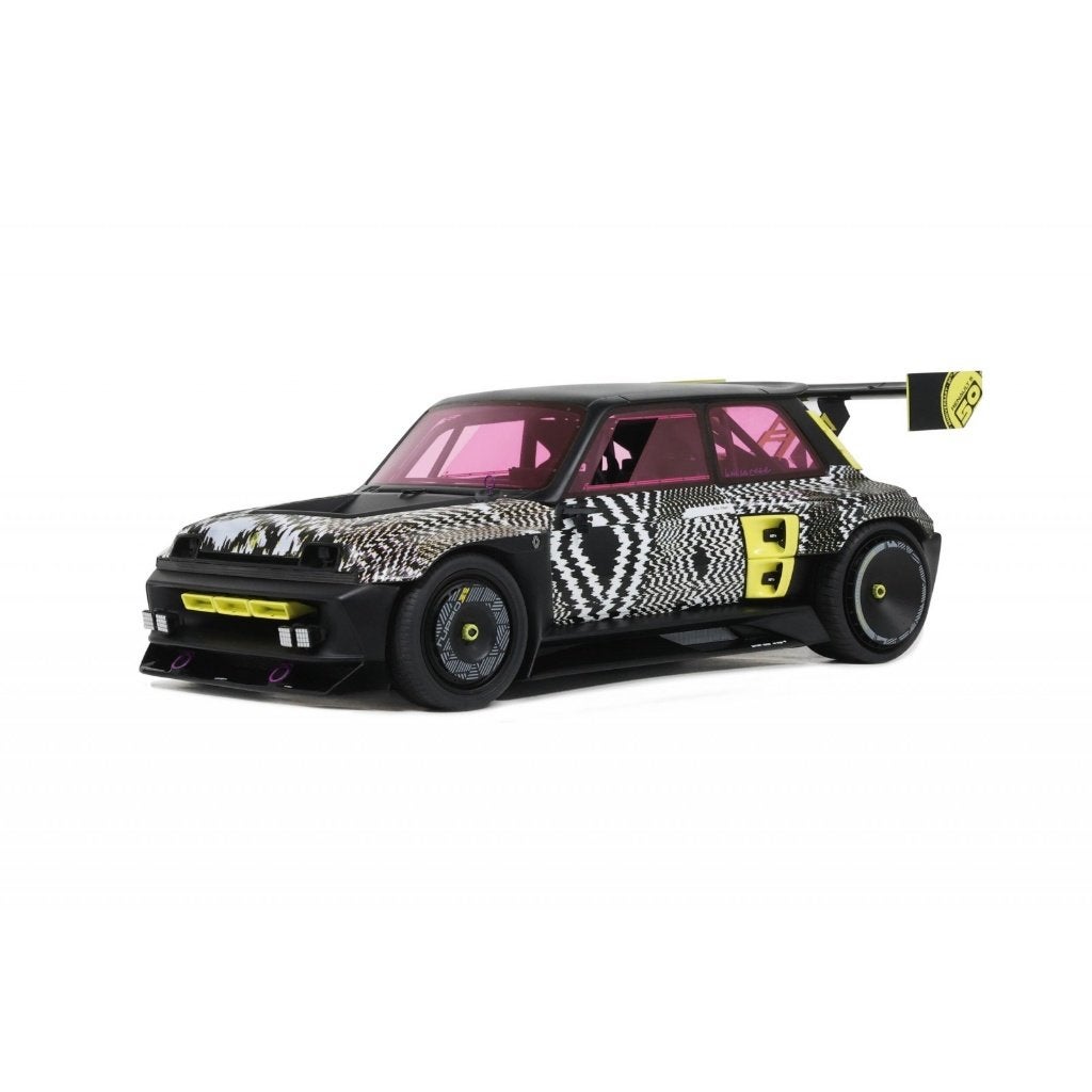 OttoMobile 1/18 Renault 5 Turbo 3E 2022 zwart OT447, Ophalen of Verzenden, Zo goed als nieuw, Auto, OttOMobile