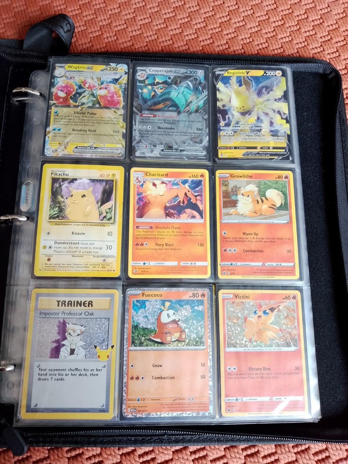 Pokémon kaarten oud, Ophalen of Verzenden, Zo goed als nieuw, Meerdere kaarten, Foil