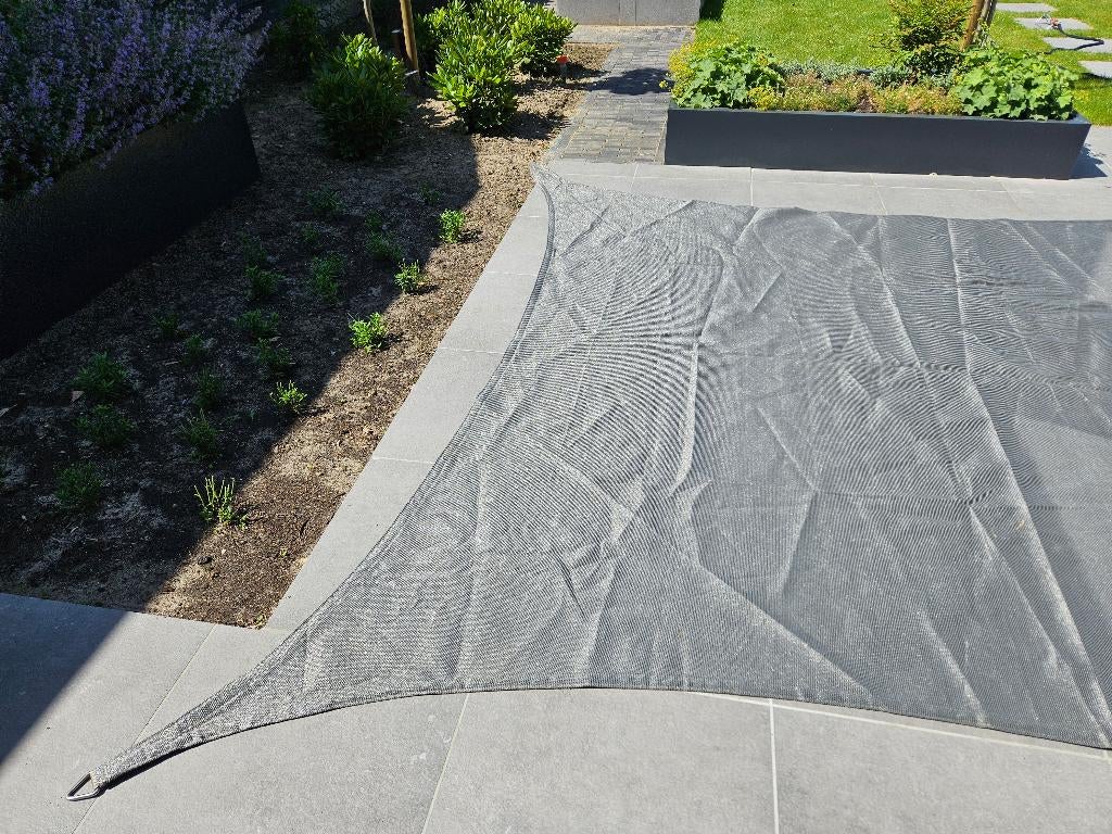 Tarp 3 x 3 m met ophangkettingen, Ophalen, Gebruikt