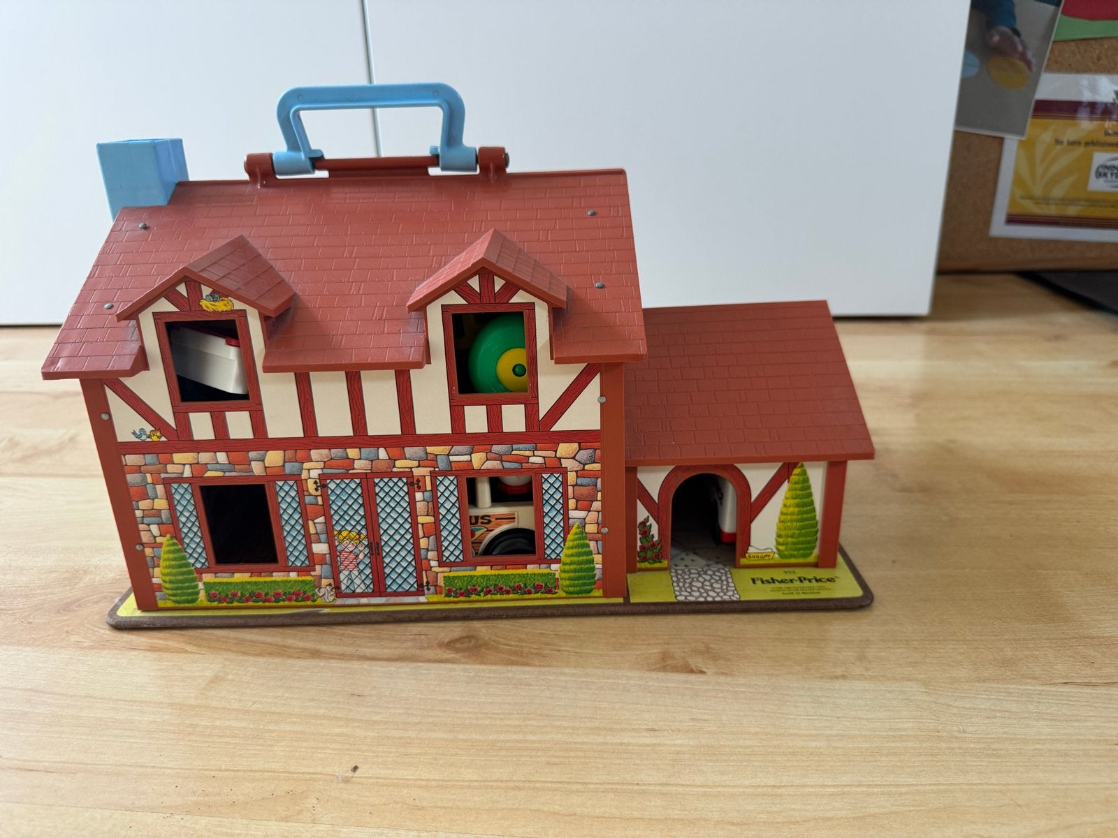 Vintage Fisher-Price Little People Speelset Huis met extra's, Ophalen, Gebruikt, Speelset