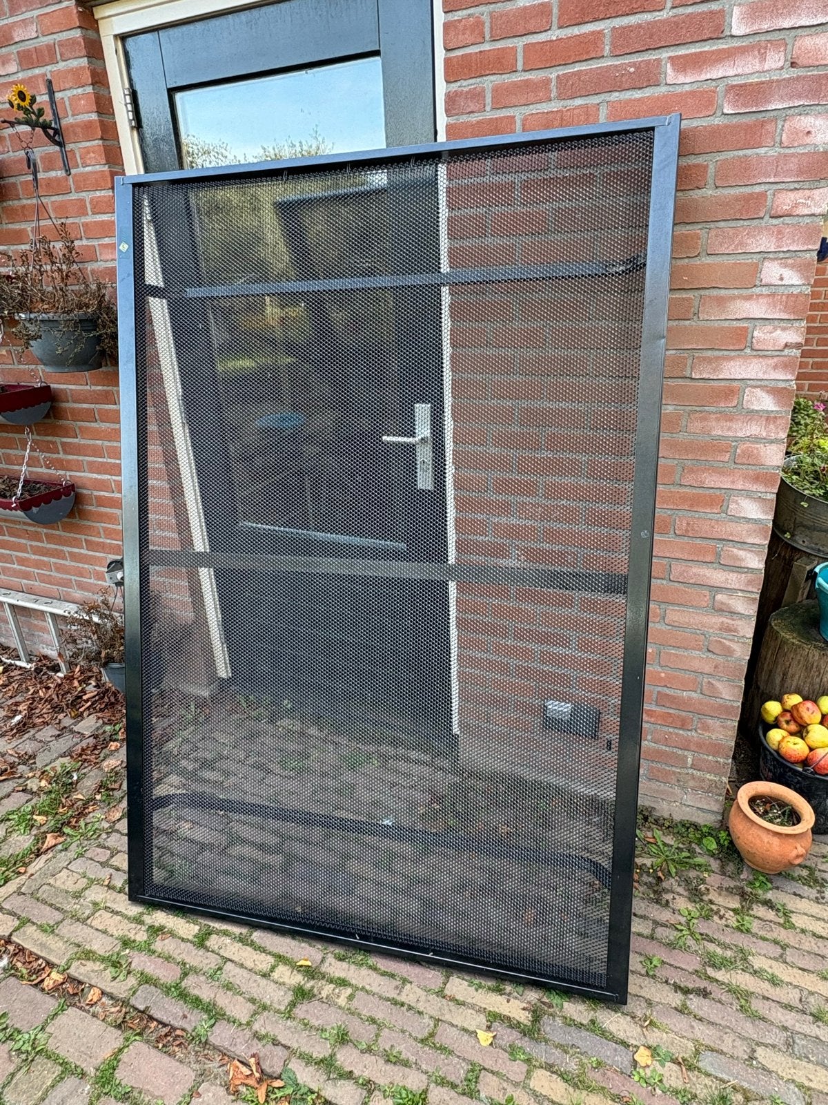 Strakke bedspiraal, maat 186x140cm., Ophalen, Gebruikt, Tweepersoons, 140 cm