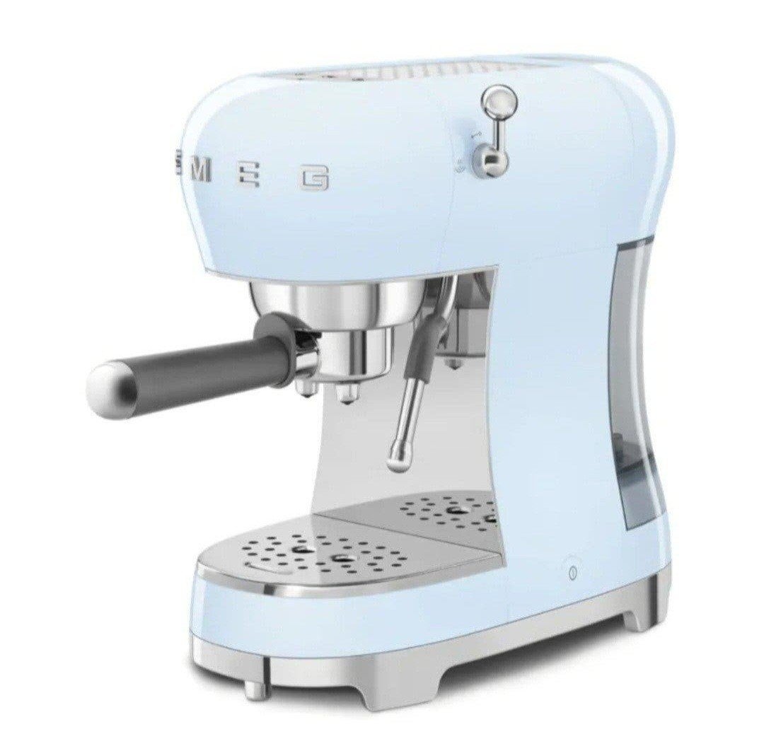 pastel blauwe smeg espresso apparaat, Witgoed en Apparatuur, Koffiezetapparaten, Ophalen, Espresso apparaat