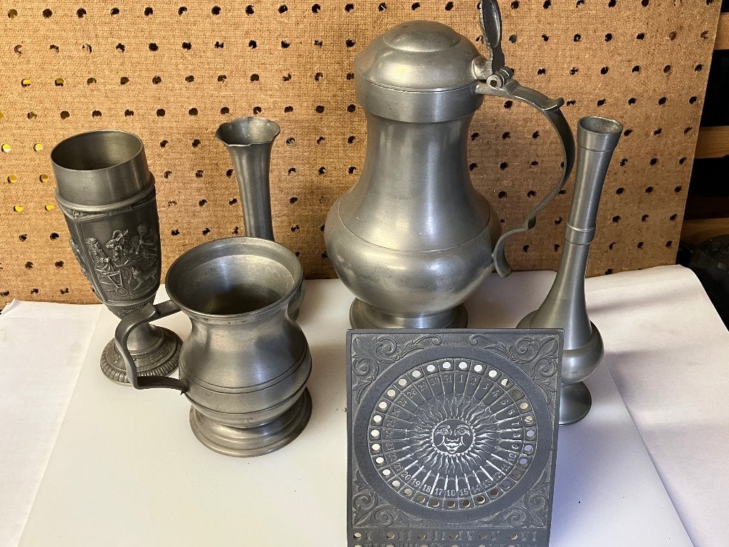 Tinnen sierstukken, Ophalen of Verzenden