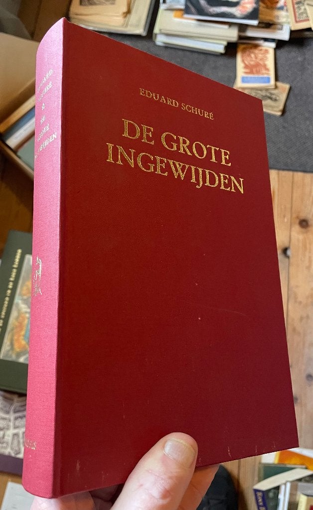 De Grote Ingewijden - Eduard Schuré, Boeken, Ophalen of Verzenden, Gelezen, Eduard Schuré