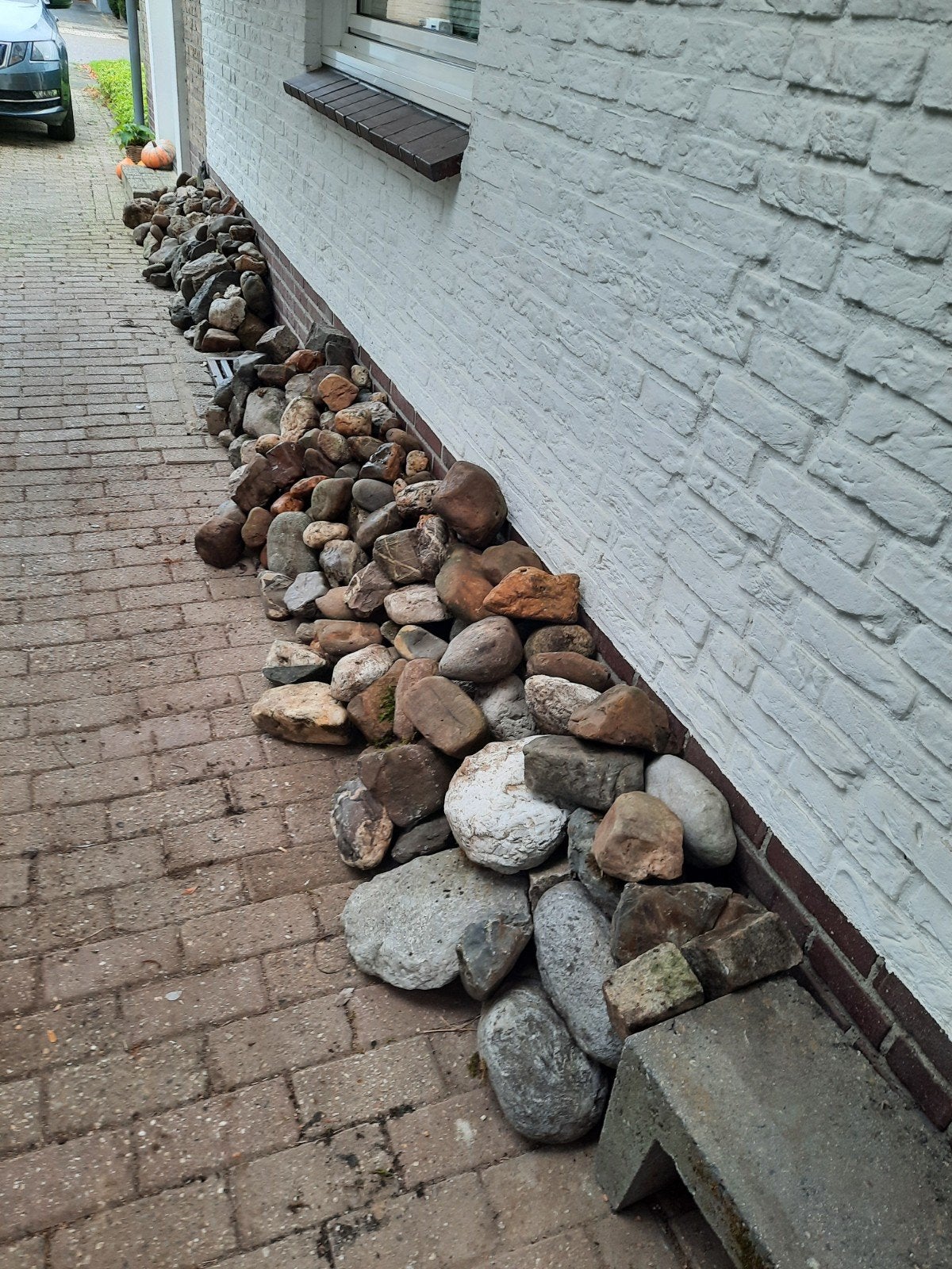 Grote stenen/ maaskeien, Tuin en Terras, Ophalen