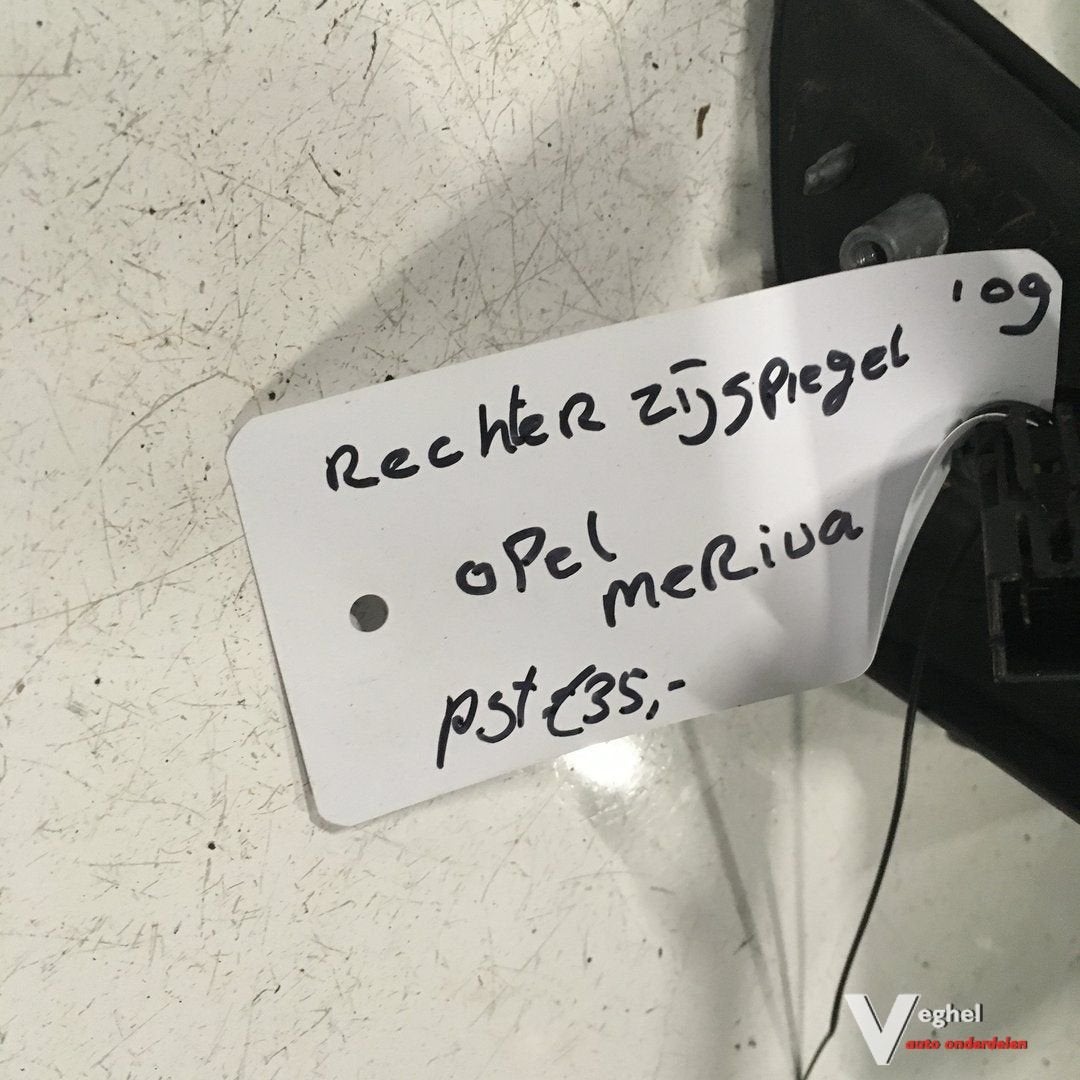Opel Meriva 1.6 16v automaat Buitenspiegel Rechtsvoor, Gebruikt, -, -, Ophalen of Verzenden