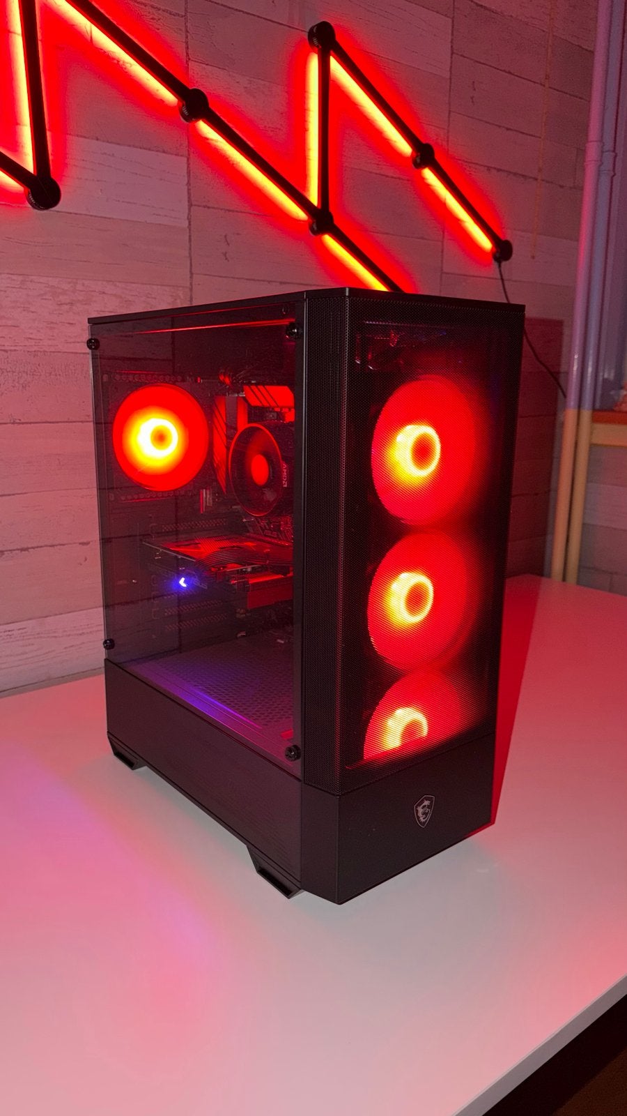 Gaming PC | RTX 3060 12GB | RYZEN 7 5700G | 32GB RAM | 1TB S, Computers en Software, Desktop Pc's, Ophalen, 32 GB, Zo goed als nieuw