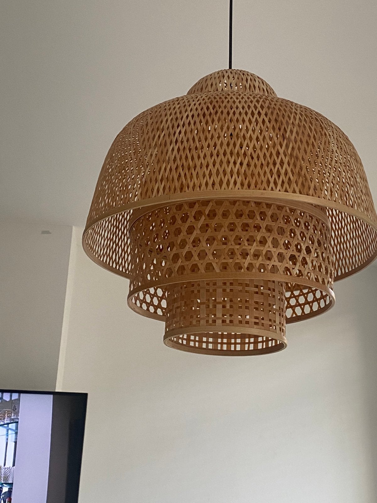 Foto 4 van Bamboe hanglamp - Natuurlijke sfeerverlichting