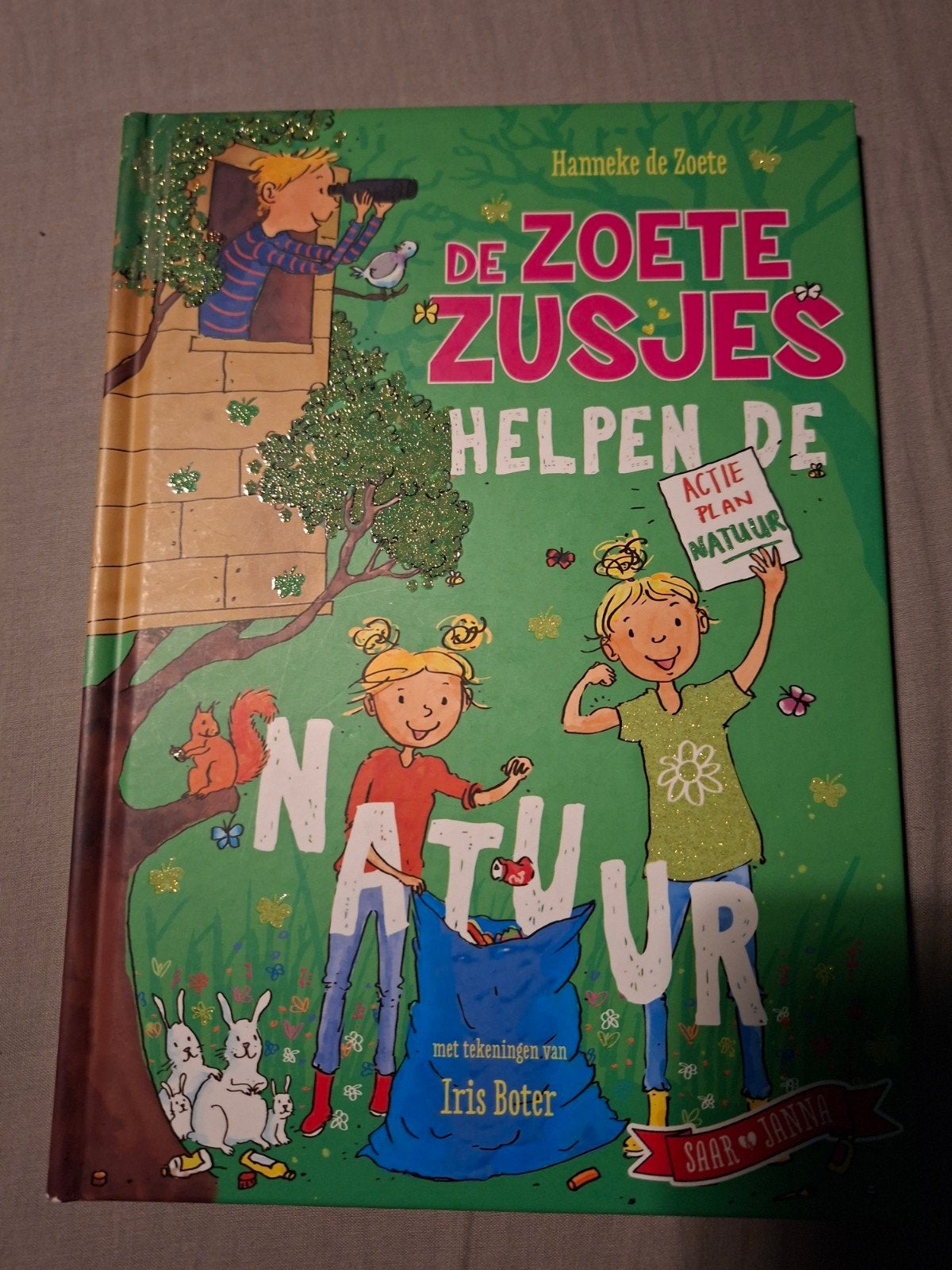 De Zoete Zusjes Helpen de Natuur - Hanneke de Zoete, Ophalen of Verzenden, Zo goed als nieuw, Hanneke de Zoete, Fictie algemeen
