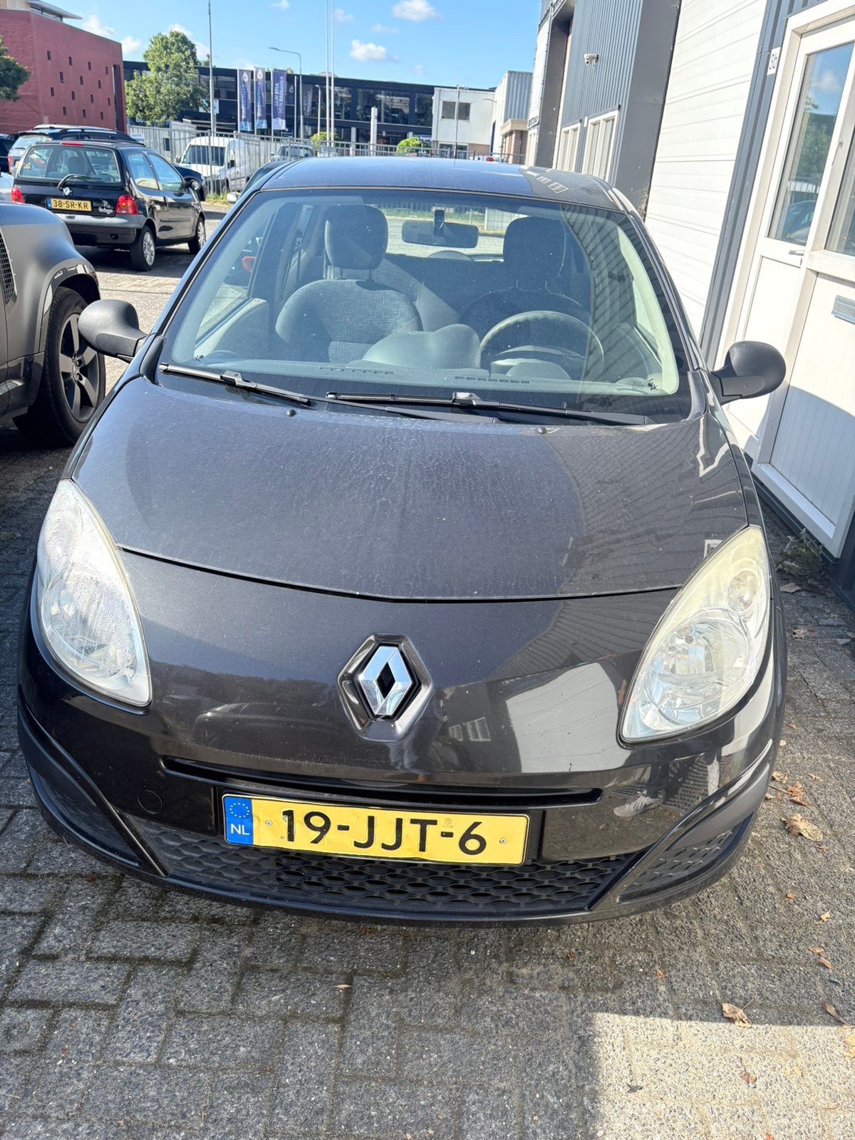Renault Twingo 1.1 2009 Zwart, Auto's, Voorwielaandrijving, Twingo, 31 €/maand, 4 cilinders