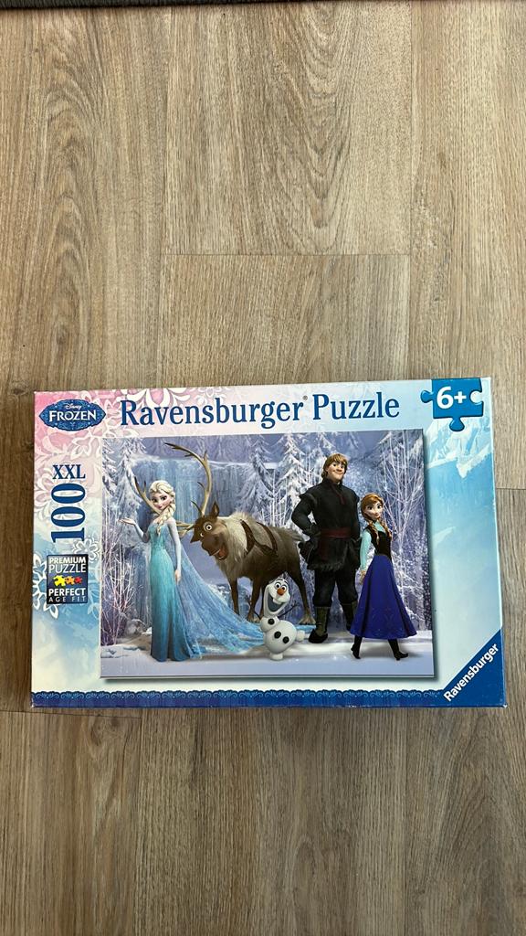 Ravensburger Frozen XXL puzzel 100 stukjes, Ophalen, 10 tot 50 stukjes, 6 jaar of ouder