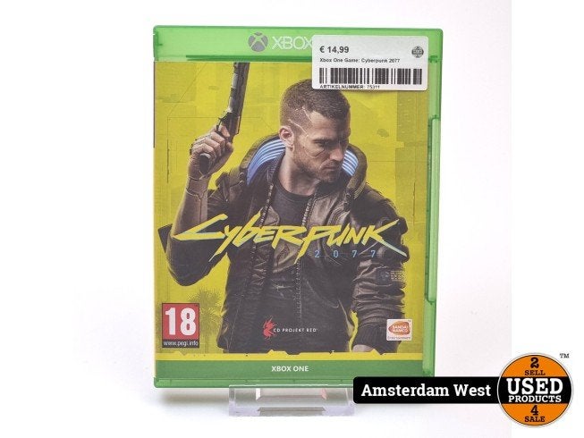 Xbox One Game: Cyberpunk 2077, Xbox, Gebruikt, Support@xbox.com, One Microsoft Way
Redmond, WA 98052-6399