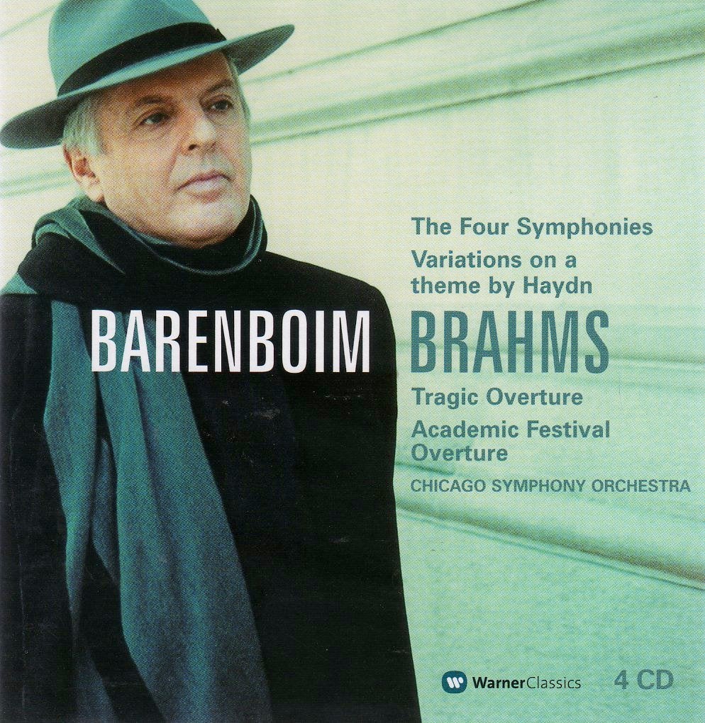 NIEUW 4CD Brahms: The Four Symphonies / Barenboim, Boxset, Symfonie, Brahms, Ophalen of Verzenden