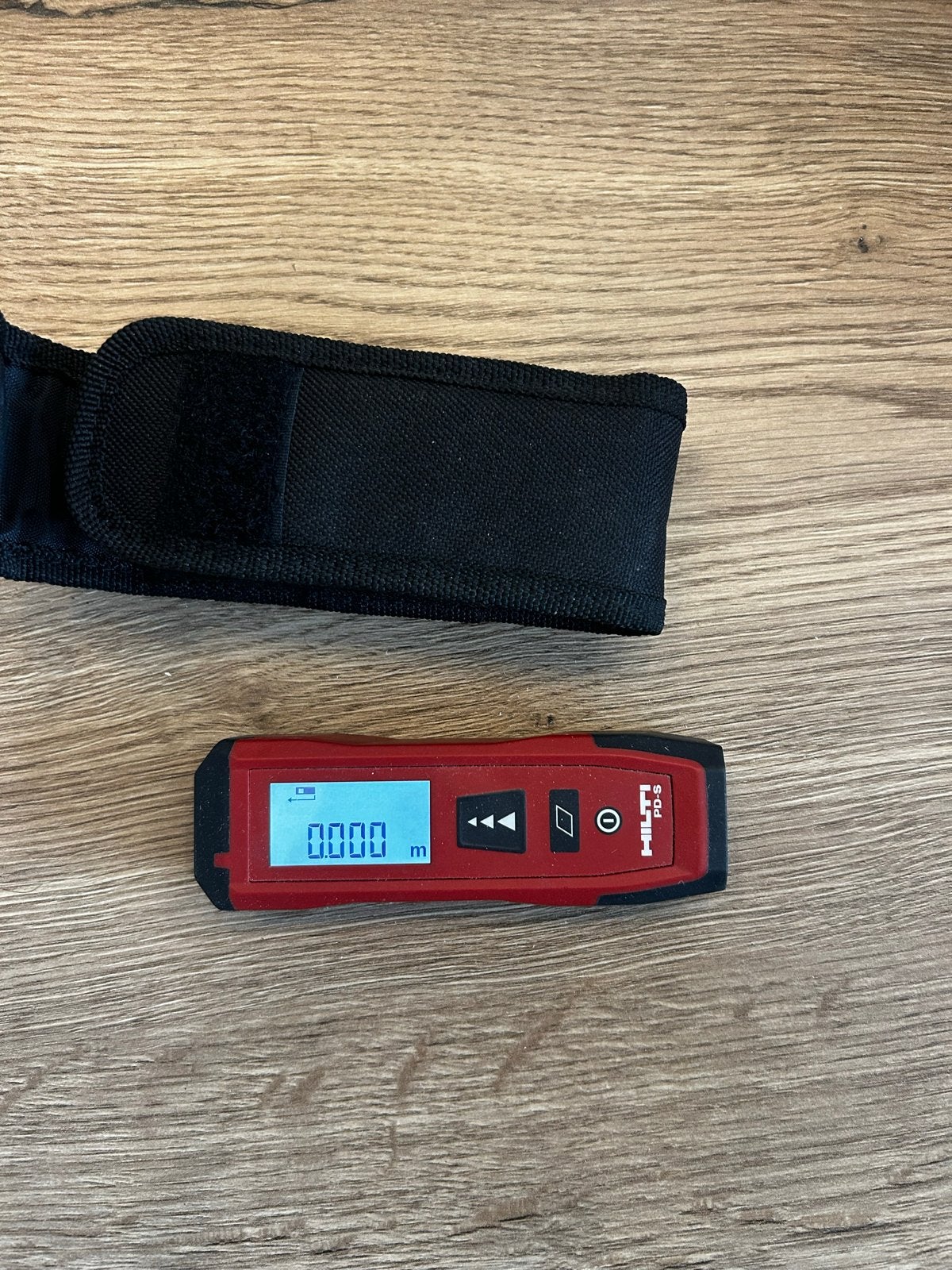 Hilti PD-S Laser Afstandsmeter - Zo goed als nieuw, Doe-het-zelf en Verbouw, Ophalen of Verzenden, Zo goed als nieuw, Afstand