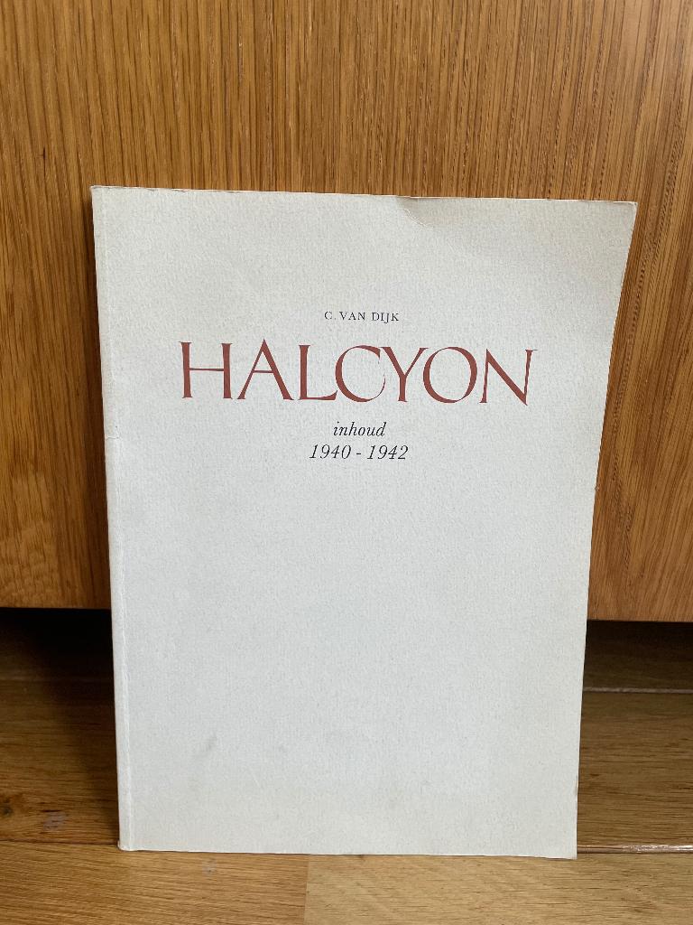 Halcyon het mooiste typografische tijdschrift 1940 1942, Ophalen of Verzenden, 1940 tot 1960, Tijdschrift