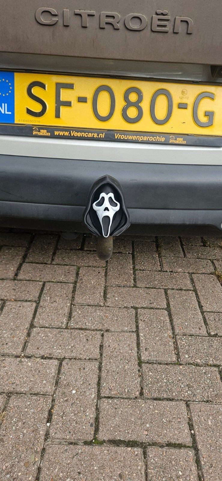Ghostface trekhaakdop / beschermkap 3D geprint, Auto-onderdelen, Ophalen of Verzenden, Nieuw
