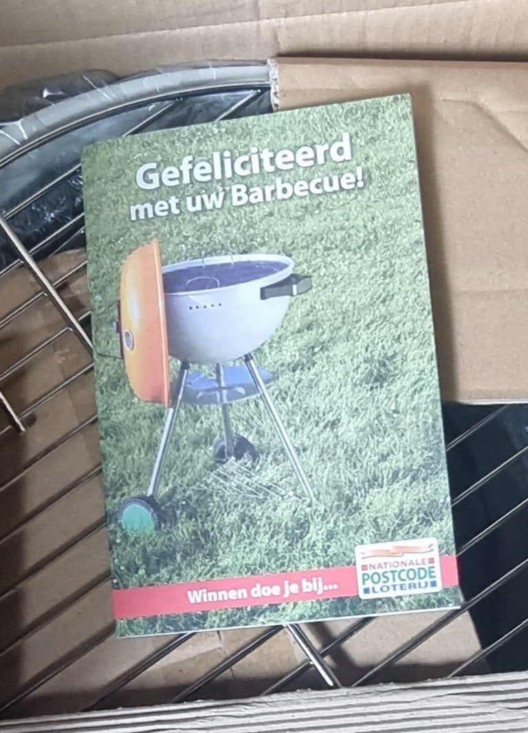 Nieuwe barbecue  (2015), Ophalen, Nieuw, Onbekend