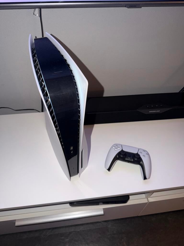 PlayStation 5 Disk Editie 875GB met Controller, Ophalen of Verzenden, Zo goed als nieuw