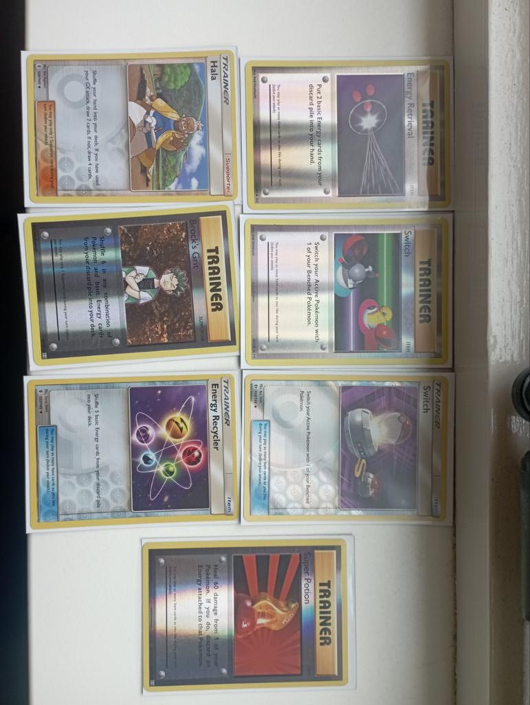 Trainer holo, Ophalen, Zo goed als nieuw