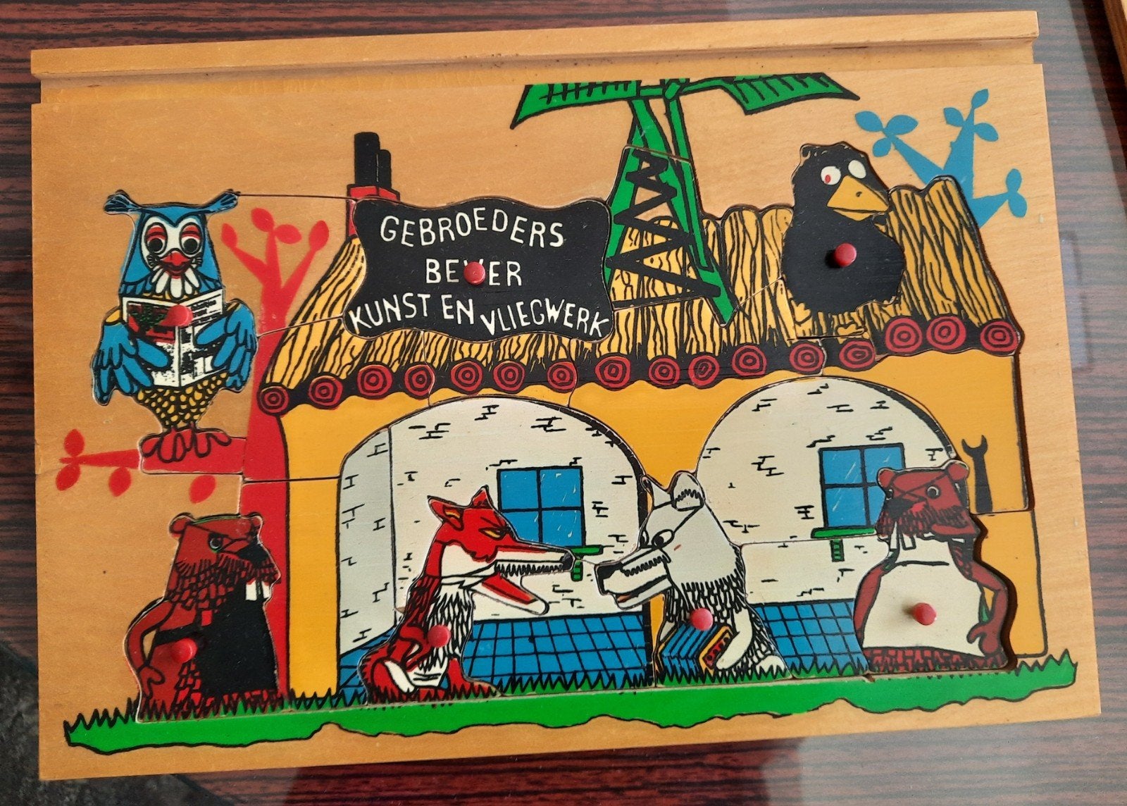 houten insteekpuzzels  disney tv suske en wiske per stuk, Verzamelen, Ophalen of Verzenden, Gebruikt