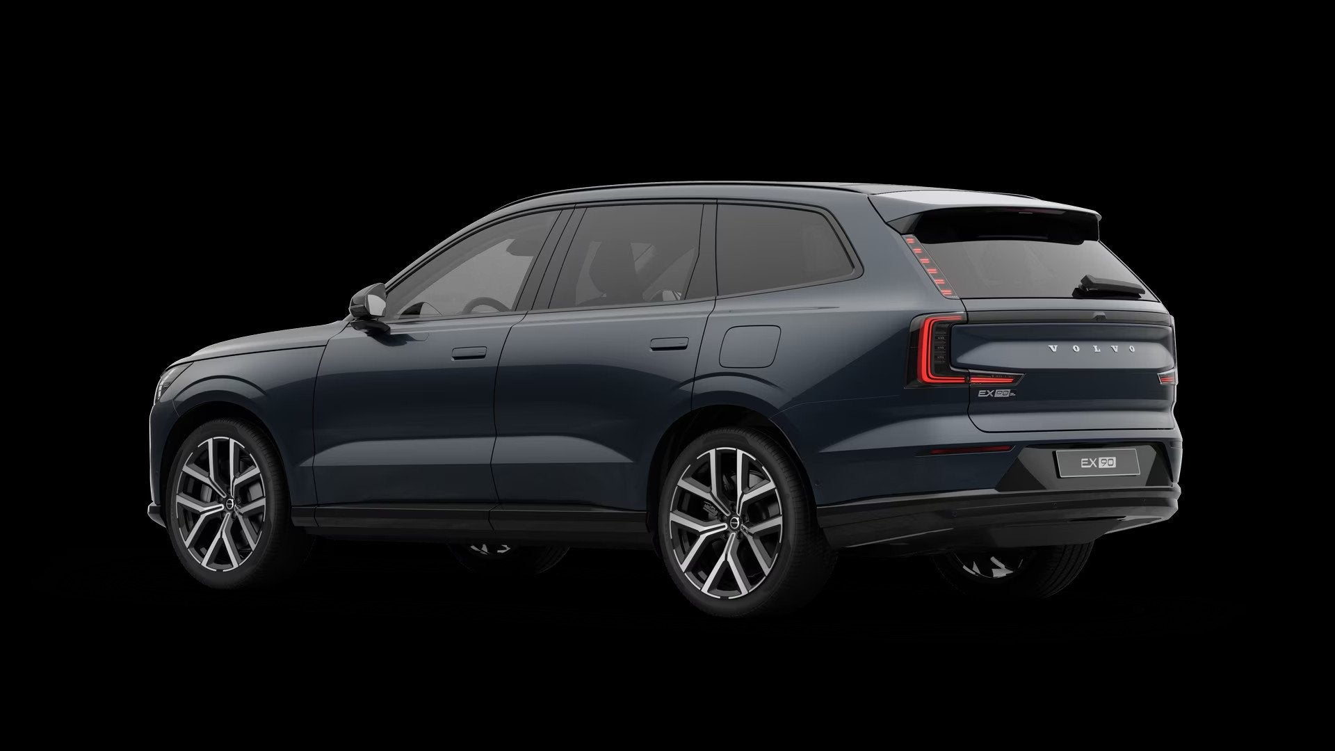 Volvo EX90 Twin Motor Ultra Executive Edition 7p. 106 kWh |, Auto's, Automaat, 624 km, Blauw, Leder