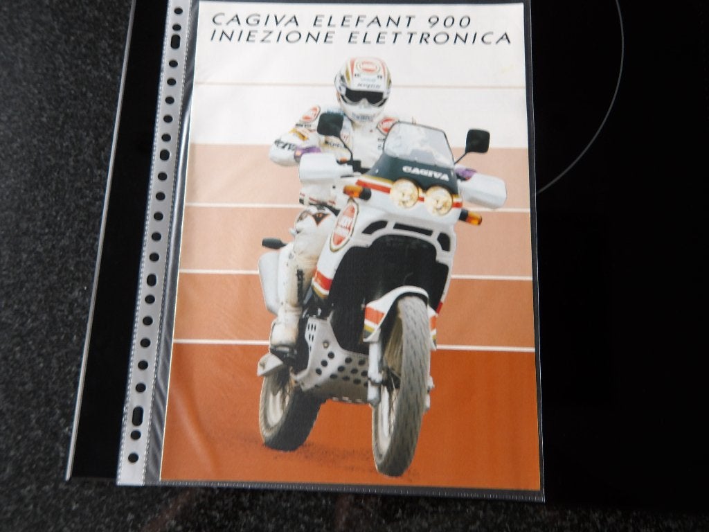 Cagiva Elefant 900 Iniezione Elettronica Brochure, Ophalen of Verzenden, Overige merken