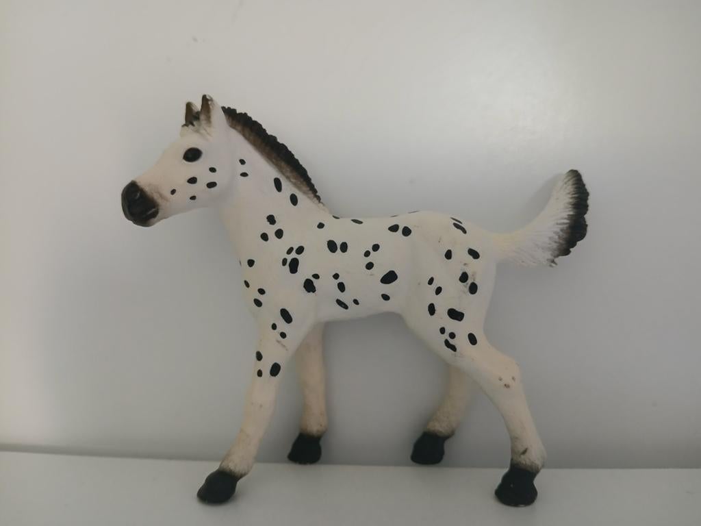 Schleich veulen knabstrupper, Ophalen of Verzenden, Zo goed als nieuw, Dier