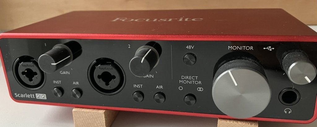 Focusrite Scarlett 2i2 3rd Gen 2in 2out USB audio interface, Verzenden, Zo goed als nieuw