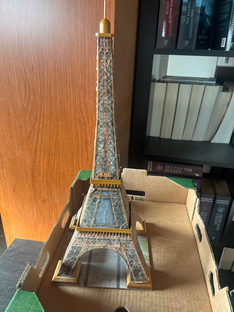 Eiffeltoren 3D Puzzel - Bouw je eigen Parijse icoon!, Ophalen of Verzenden, Zo goed als nieuw, Rubik's of 3D-puzzel