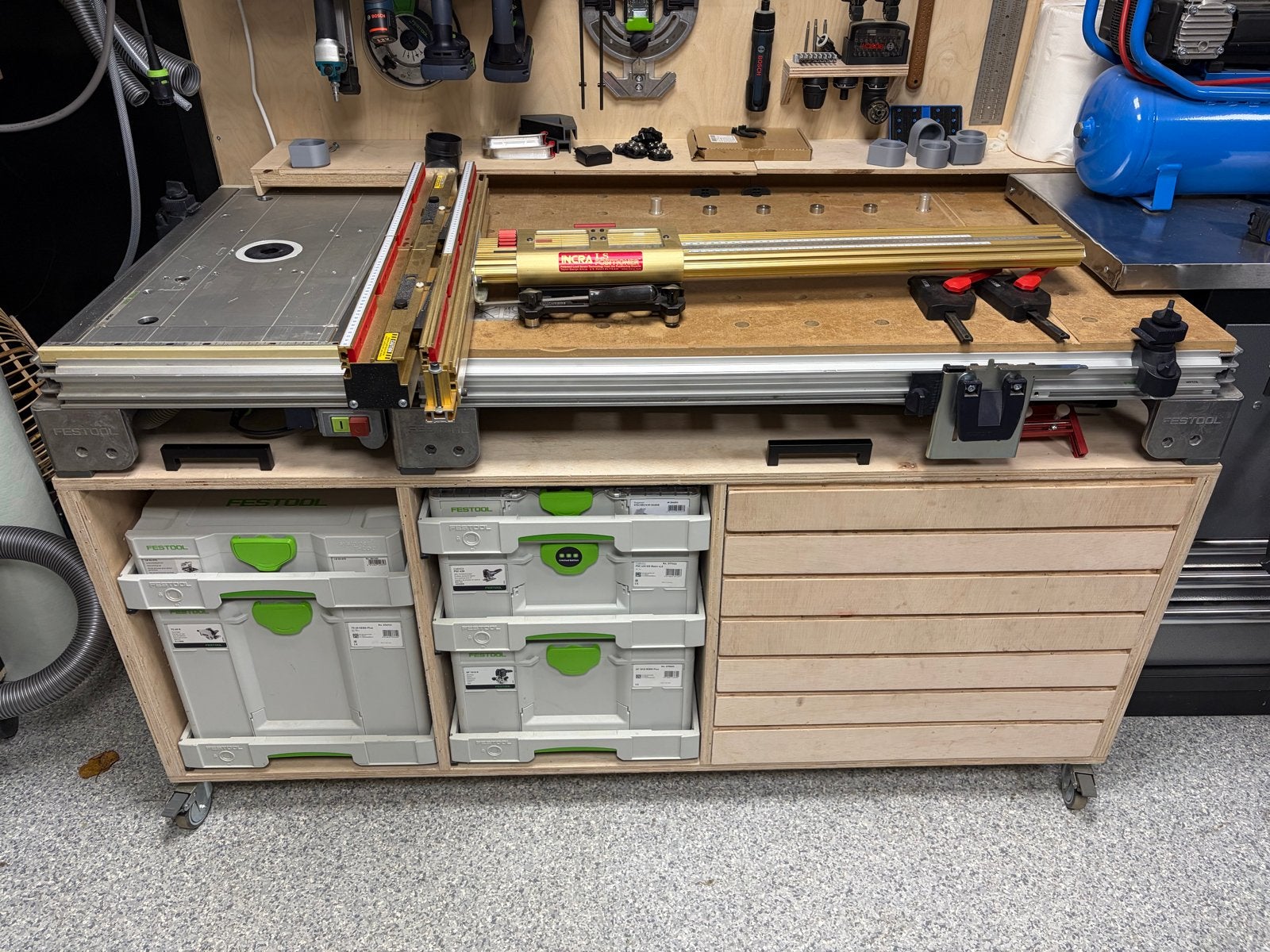 Festool MFT 3 met MFT VL en CMS OF, Ophalen, Zo goed als nieuw