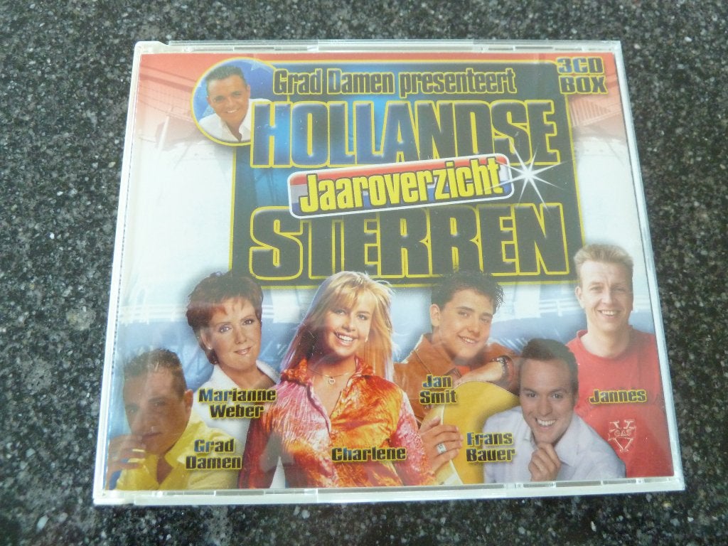 Cd Grad Damen Presenteert Hollandse Sterren jaaroverzicht, Cd's en Dvd's, Ophalen of Verzenden, Zo goed als nieuw, Levenslied of Smartlap
