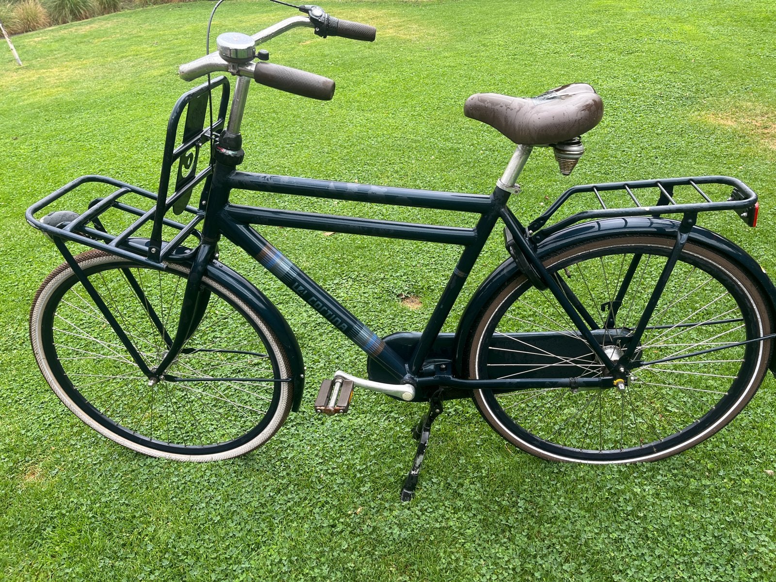 Cortina Transportfiets heren - Gebruikt, voorlamp kapot, Trommelrem, Ophalen, Overige merken, 53 tot 56 cm