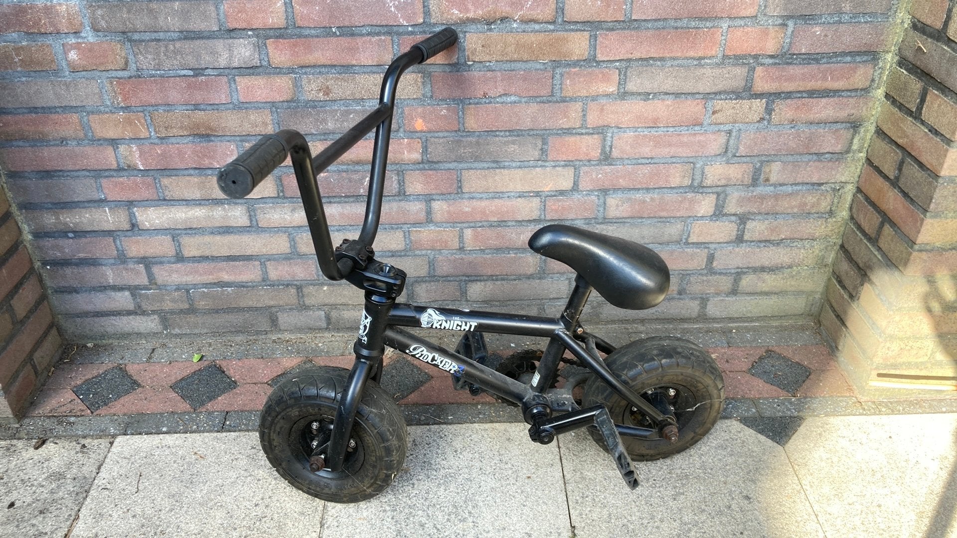 Minibike Rocker +3, Fietsen en Brommers, Minibikes, Midibikes en Pitbikes, Ophalen, Gebruikt, Terugtraprem, Overige typen