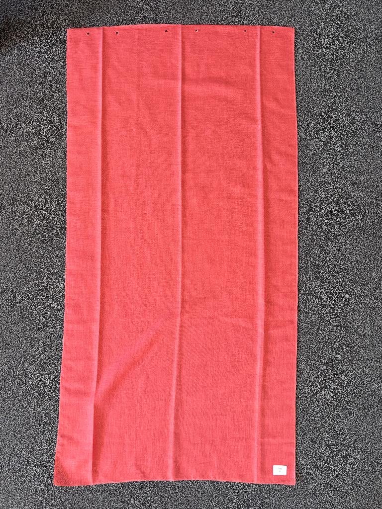 Lap stof De Ploeg Tinto 57x110 cm gordijnstof inbetween rood, Ophalen of Verzenden, Zo goed als nieuw, 30 tot 120 cm, Polyester